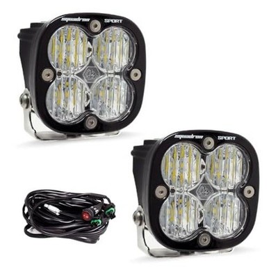 Baja Designs 55-7805 Squadron Sport Wide Cornering LED Light Bar, Pair