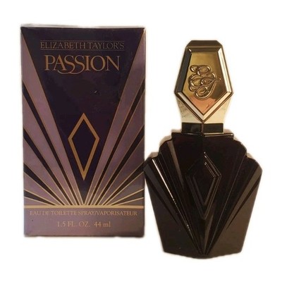 ELIZABETH TAYLOR'S PASSION Eau De Toilette Spray For Women 1.5 Fl. Oz. NEW NICE