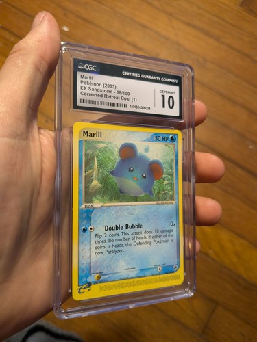 Marill graded CGC 10 for sale on eBay