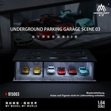 Diorama - Undergroud Parking Garage - V3 - 30x20x8 cm - More Art 1:64