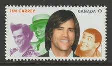 Canada #2772e, Great Canadian Comedians, Jim Carrey, Single from S/S, MNH 2014