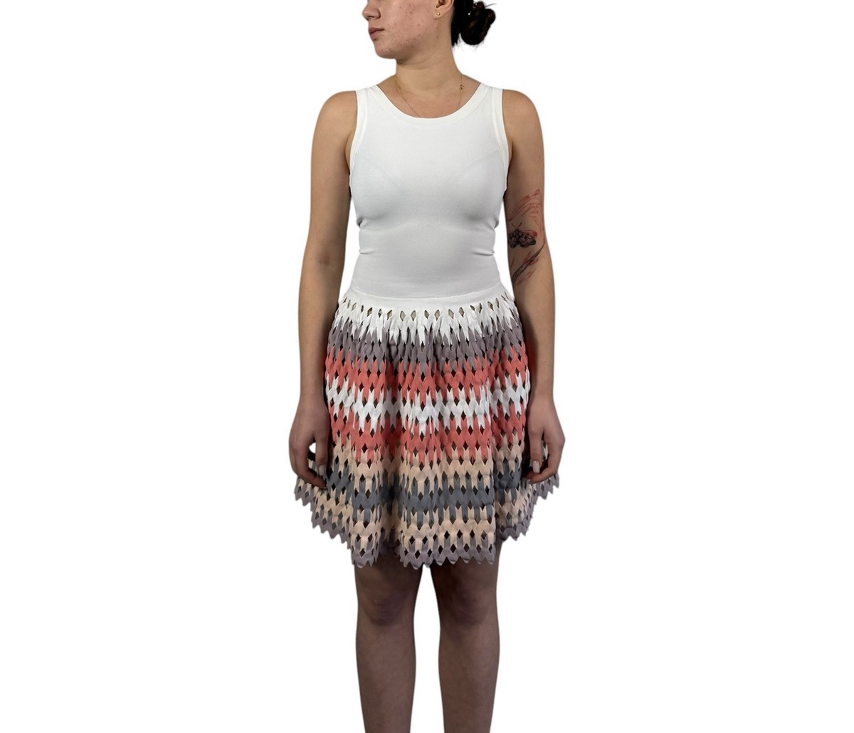 alaia mini dress Alaa, Crinoline minidress, Women, White, XL, Dresses, Materialmix