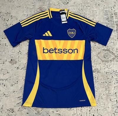 Adidas Authentic Boca Juniors Home Soccer Jersey 24/25 IS7462 CABJ Men s Sz: S