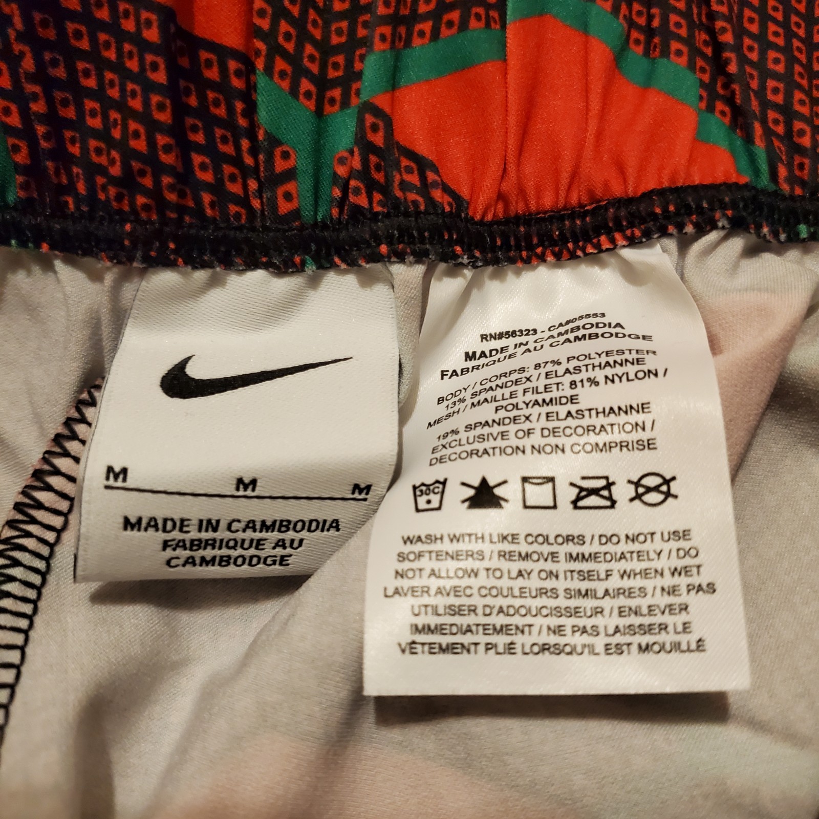 Nike Pro Elite Kenya Olympic Track and Field Pants Adult Medium CT3896-602 thumbnail 7