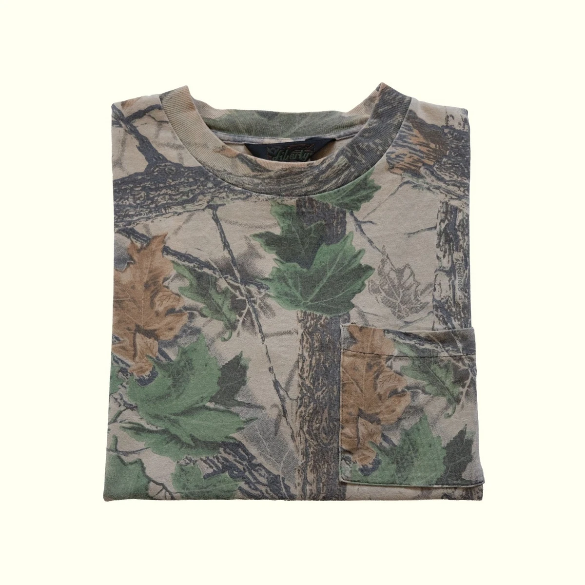 T-shirt Homme Realtree Camouflage Forêt - Manches Courtes - Taille 2XL - Neuf Sans étiquette