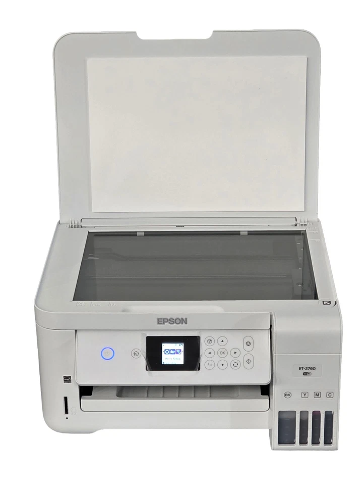 Epson EcoTank ET-2760 Supertank Color Inkjet All-in-One Printer | White | C634A - Image 4 of 4