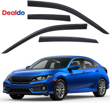 Extra Durable Outside-Mount Low-Profile Auto Vent Window Visors, Fits 2022-2025