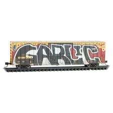 N Scale MICRO TRAINS 123 44 023 TTX  "GARLIC"  60' Rib Side DP Boxcar 667639