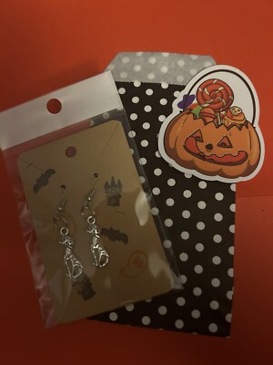 Halloween Katzenliebhaber Ohrringe