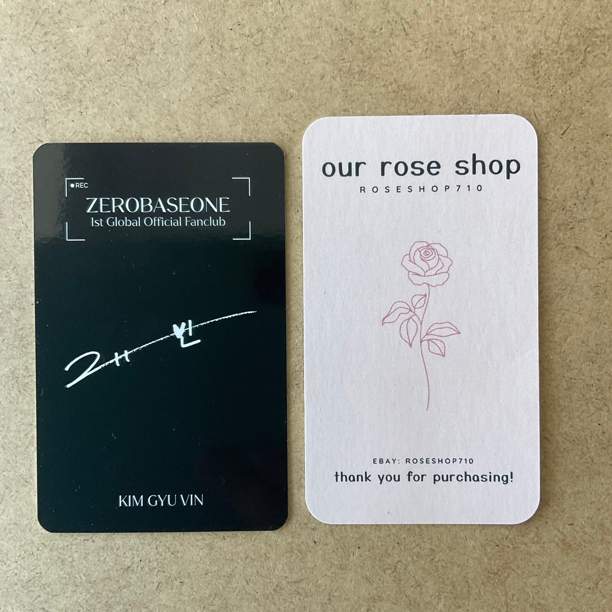 ZB1 Zerobaseone Zerose 1st Fankit Membership Kit Fanclub