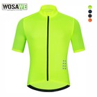Wosawe Cycling Jerseys Short Sleeve Men's Bike Riding Clothing Bicycle Shirts