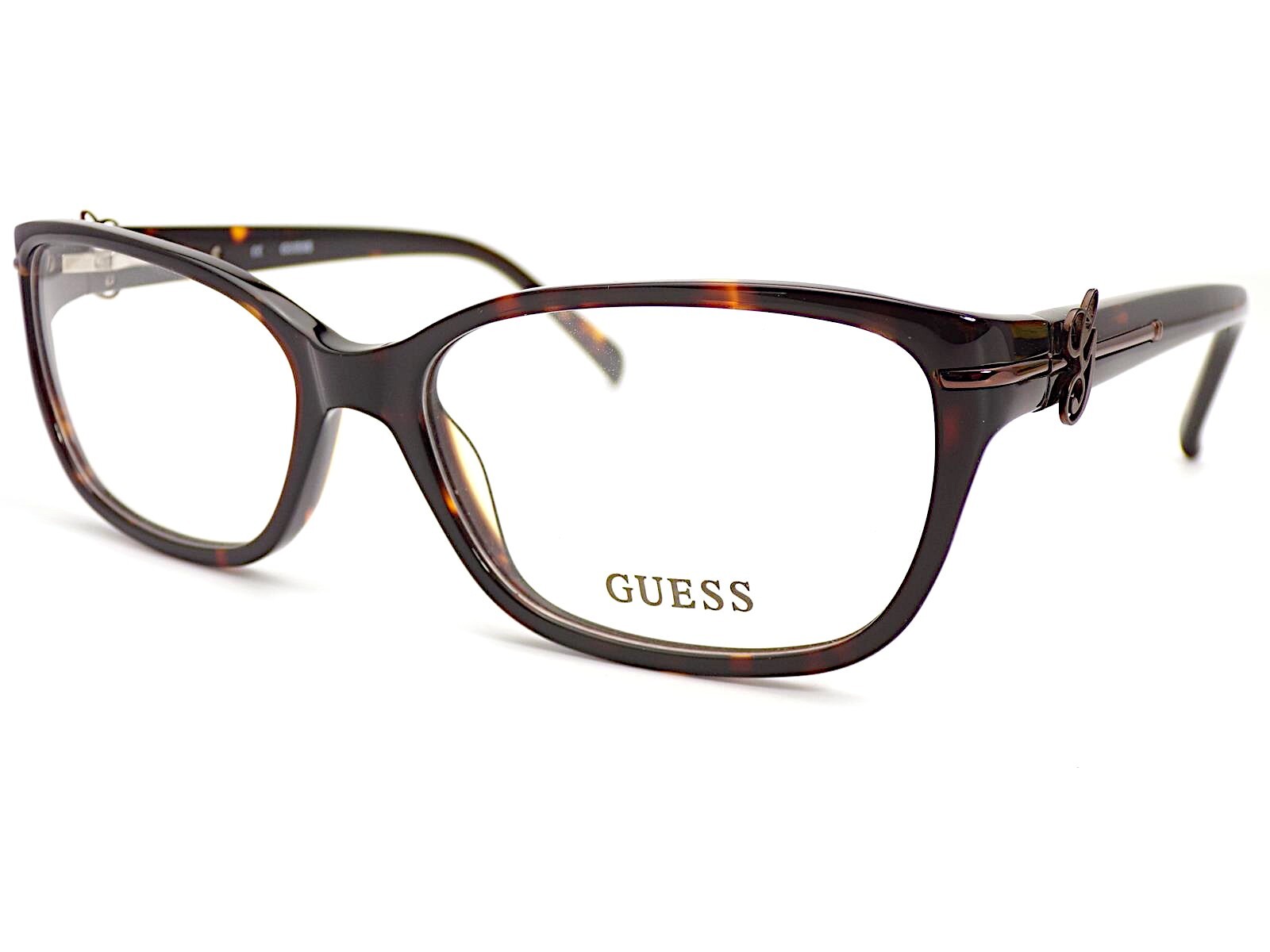 Guess Glasses Frame Dark Brown Tortoise 56mm Eyeglasses GU2303 S30