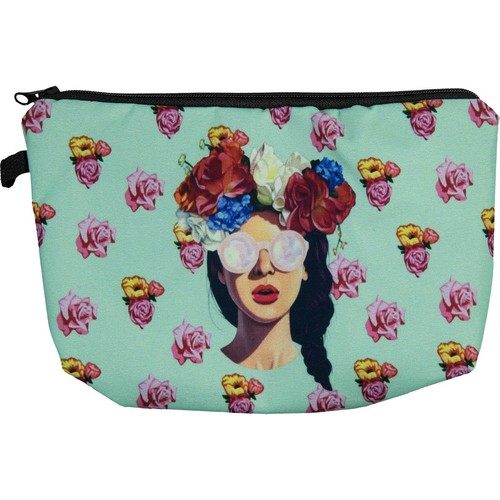 Cosey Make-up Tasche – Stylischer Kulturbeutel Aus Polyester, 21x14 Cm, Für Kosmetik & Reisen