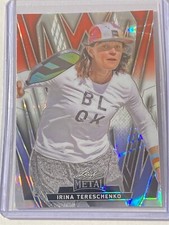 IRINA TERESCHENKO 2024 Leaf Metal Pickleball #19 Lava RWB 11/25 (H4)