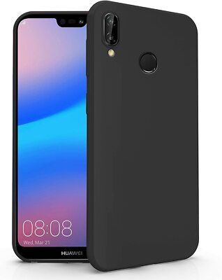 Hülle Für HUAWEI P20 LITE 2018 ANE-LX1 / ANE-L21 Matte TPU Weich + Glas