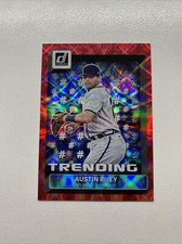 2022 Panini Donruss Baseball Trending Red /149 Austin Riley T-2 Atlanta Braves