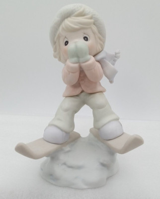 PRECIOUS MOMENTS  FIGURINE--IT'S SO UPLIFTING TO HAVE A FRIEND LIKE YOU