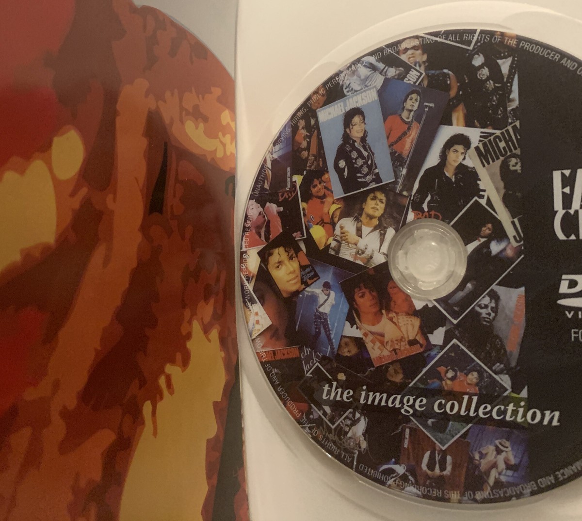 Michael Jackson A Fan's Collection (DVD, 4-Disc Set + Poster