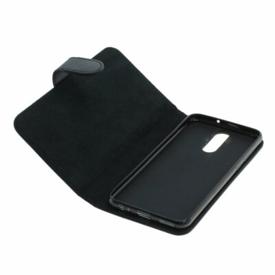 Book Case Etui Handytasche Tasche Hülle f. Huawei Mate 10 Lite (Schwarz)