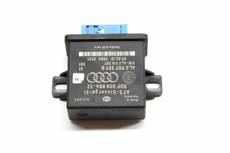 NOVO AUDI A6 4F C6 FARÓIS UNIDADE DE CONTROLE DE ALCANCE 4L0907357B FABRICANTE DE EQUIPAMENTO ORIGINAL - Imagem 2 de 3