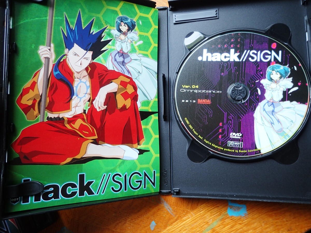 Hack (dot Hack) Sign Platinum Edition Vol 1-6 Complete Series