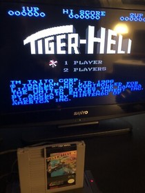 🔥Juego Tiger-Heli Nintendo 1987-PROBADO/FUNCIONA-NES con funda protectora🔥