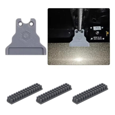 Nozzle Wipe Silicone Cleaning Brush Kit For Creality K1C/K1 MAX 3D Printer Parts