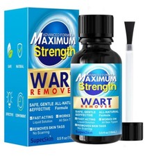 Fast Action Liquid Wart Gel Maximum Strength - Wart Liquid with Salicylic Acid