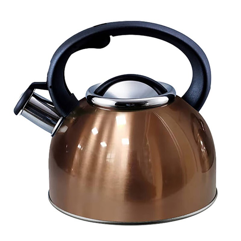 B&Q -  Liberty 2.5L Whistling KettleCopper - Image 5