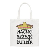 Nacho Durchschnittliche Bauherr Regular Tragetasche Worlds Best Toll Lustig