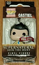 castiel pop keychain