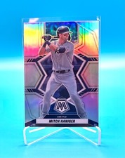 2022 Mosaic Baseball Base #59 Mitch Haniger Silver Foil Refractor! 😱