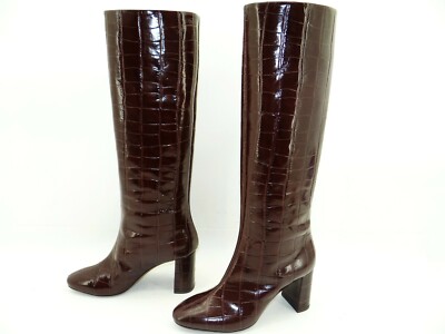 L'Autre Chose Boot Kokko Stiefel Kniehoch Damen Schuhe Leder Gr.39 Bordeaux