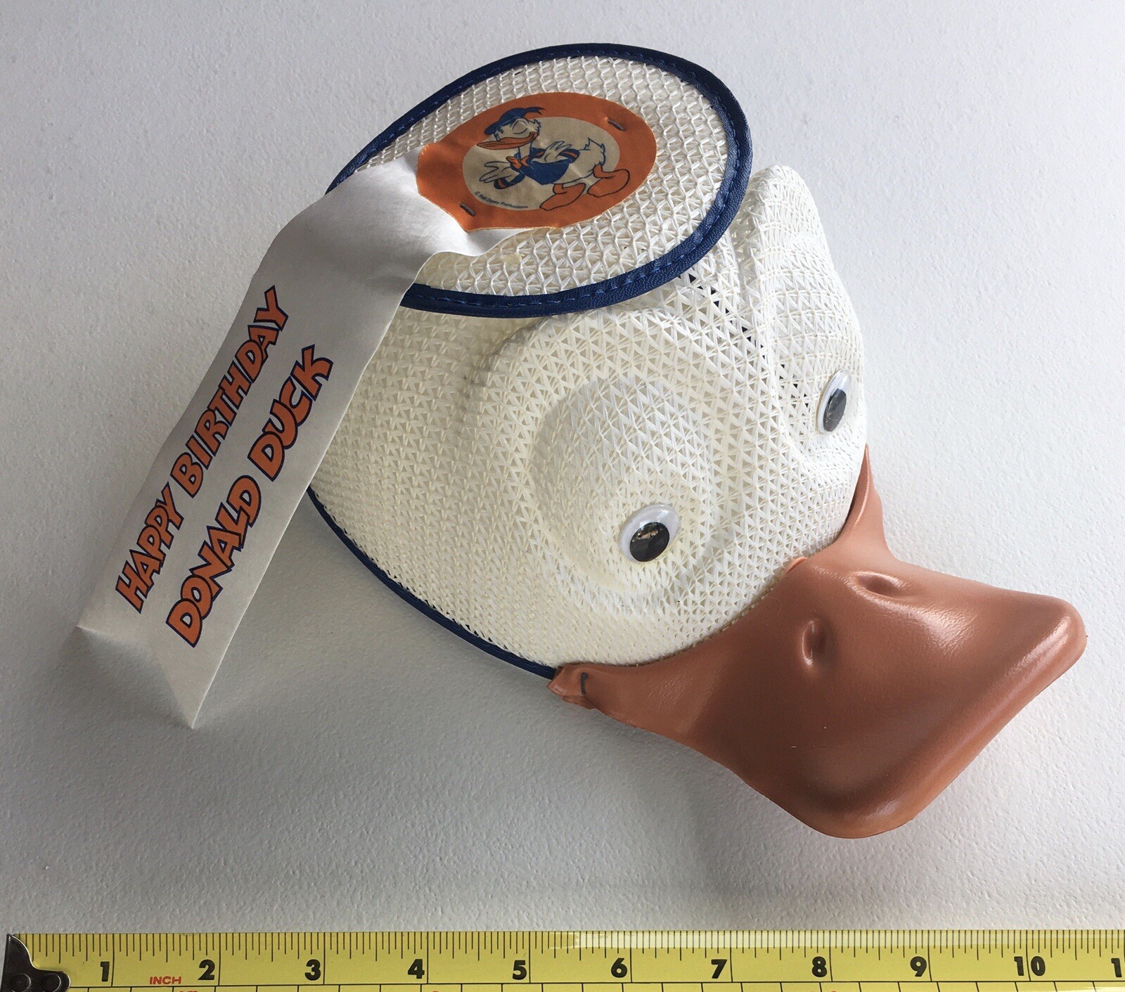 Vintage Donald Duck Birthday Squeaking 