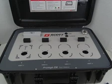 Scott Safety Protege ZM Portable Test Station Gas Monitor Test Calibrate Program