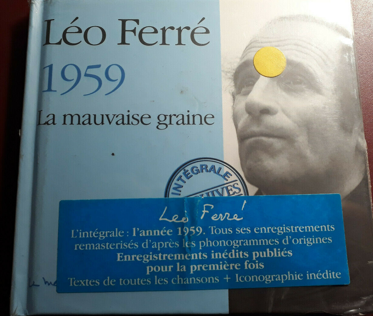LEO FERRE'-1959 LA MAUVAISE GRAINE* CD BRAND NEW STILL SEALED NUOVO SIGILLATO