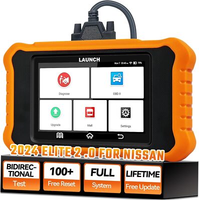 LAUNCH Creader Elite 2.0 OBD2 KFZ Diagnosegerät Fehlerauslesegerät Für NISSAN