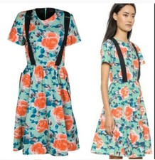 Marc By Marc Jacobs Jade Jerrie Rose Print Dress New w/ Tags Size 4
