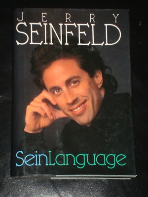 SEIN LANGUAGE by Jerry Seinfeld (1993, Hardcover) BANTAM PRESS
