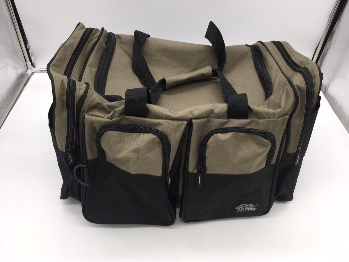 best duffel style fishing tackle bag Simms top closure 18" 2000 cu. in. NexPak