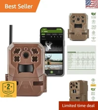 High-Definition Edge Cellular Trail Camera with Built-in Memory & App Control