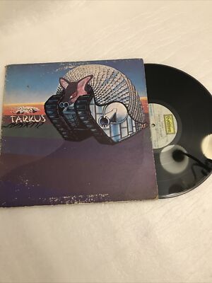 Emerson Lake & Palmer TARKUS 1971 LP Original Gatefold VG+ Cotillion