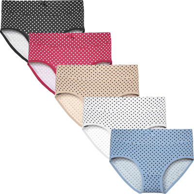 Columbia Damen Slip 5er Pack – Aus Stretch-Baumwolle, Bequem, Atmungsaktiv