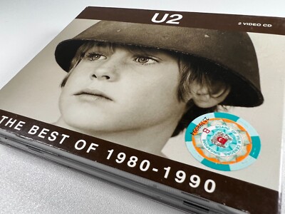 RARE* U2 - The Best of 1980-1990 Video CD, Import from Taiwan, Pre