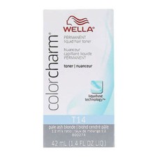 Wella Color Charm Toner 1.42oz - T-14 Pale Ash Blonde -USA BUY/SHIP ONLY