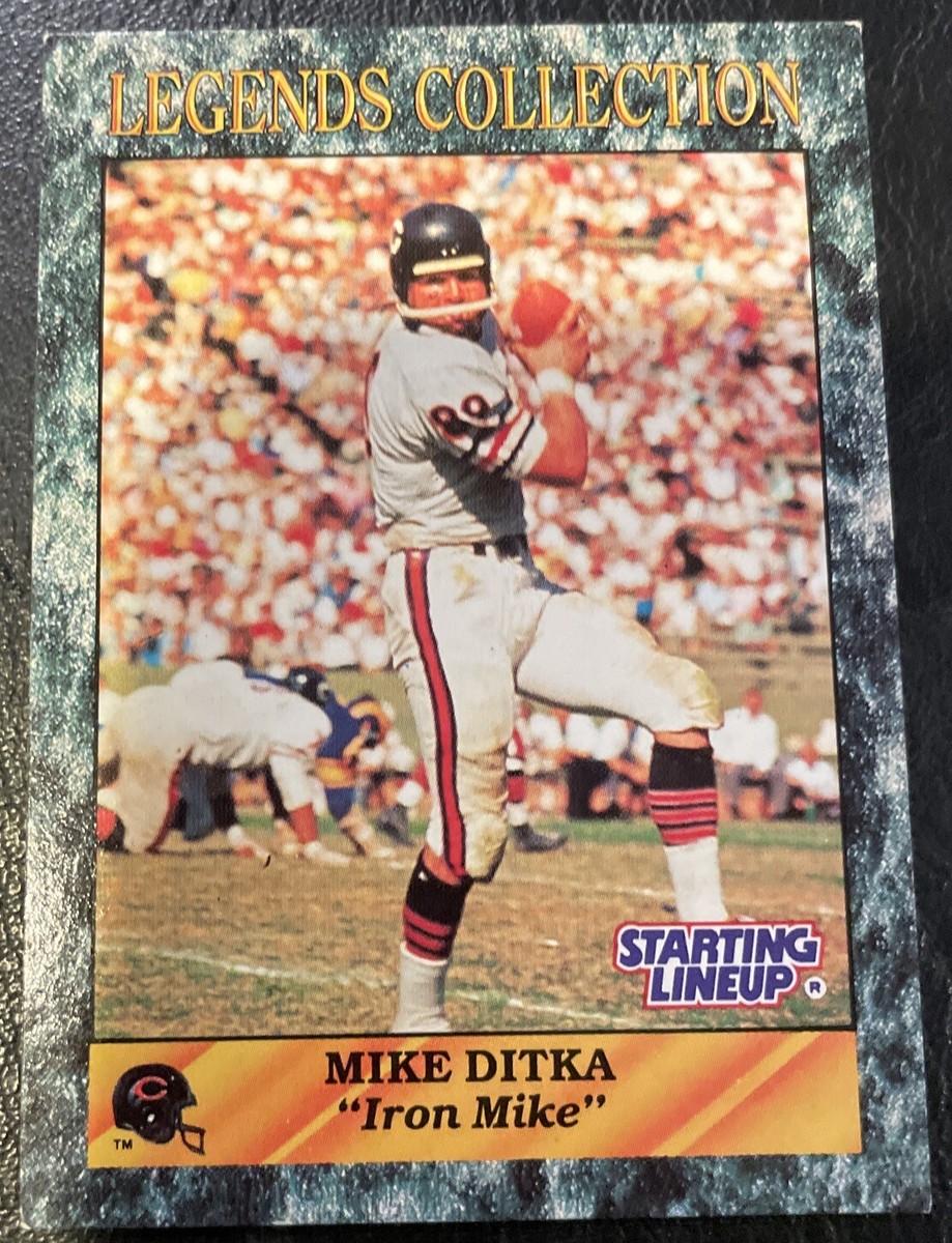Mike Ditka 1989 SLU Kenner Starting Lineup Legends HOF Chicago