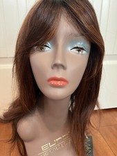 Iman Long Wig Auburn Red Stunning Straight Gorgeous Locks Collection