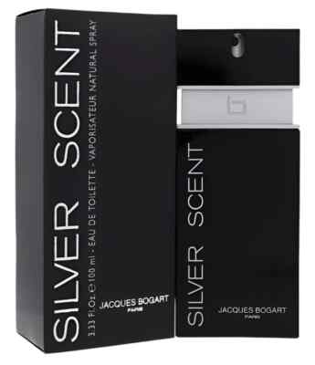 Jacques Bogart Silver Scent 3.3 oz / 100 ml EDT Cologne for Men - New In Box