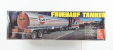 SEALED AMT Fruehauf Big Rig Semi Tanker Trailer Model – 1/25 Scale #T506 Gulf 