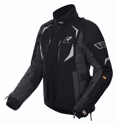 Rukka Venturina Jacket Schwarz Grau Gr. 40 Damen Gore Tex Motorradjacke